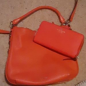 Kate Spade purse with matching wallet